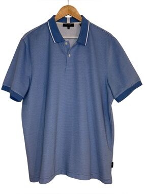 Ted Baker Striped Polo Size XL